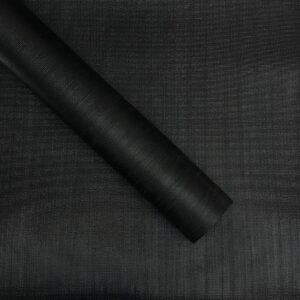 دیوارپوش فومی رولی طرح کتان مشکی اندازه ۷۰*۲۸۰