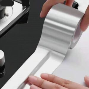 home نوار آلومنیومی دور گاز و سینک پشت چسبدار