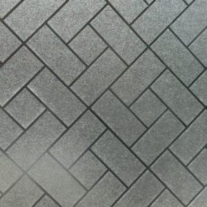 home مات کن شیشه اکلیلی طرح هندسی (رول 10 متری)
