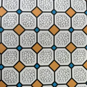 فروشگاه مات کن شیشه رنگی طرح سنتی عرض 60 سانت